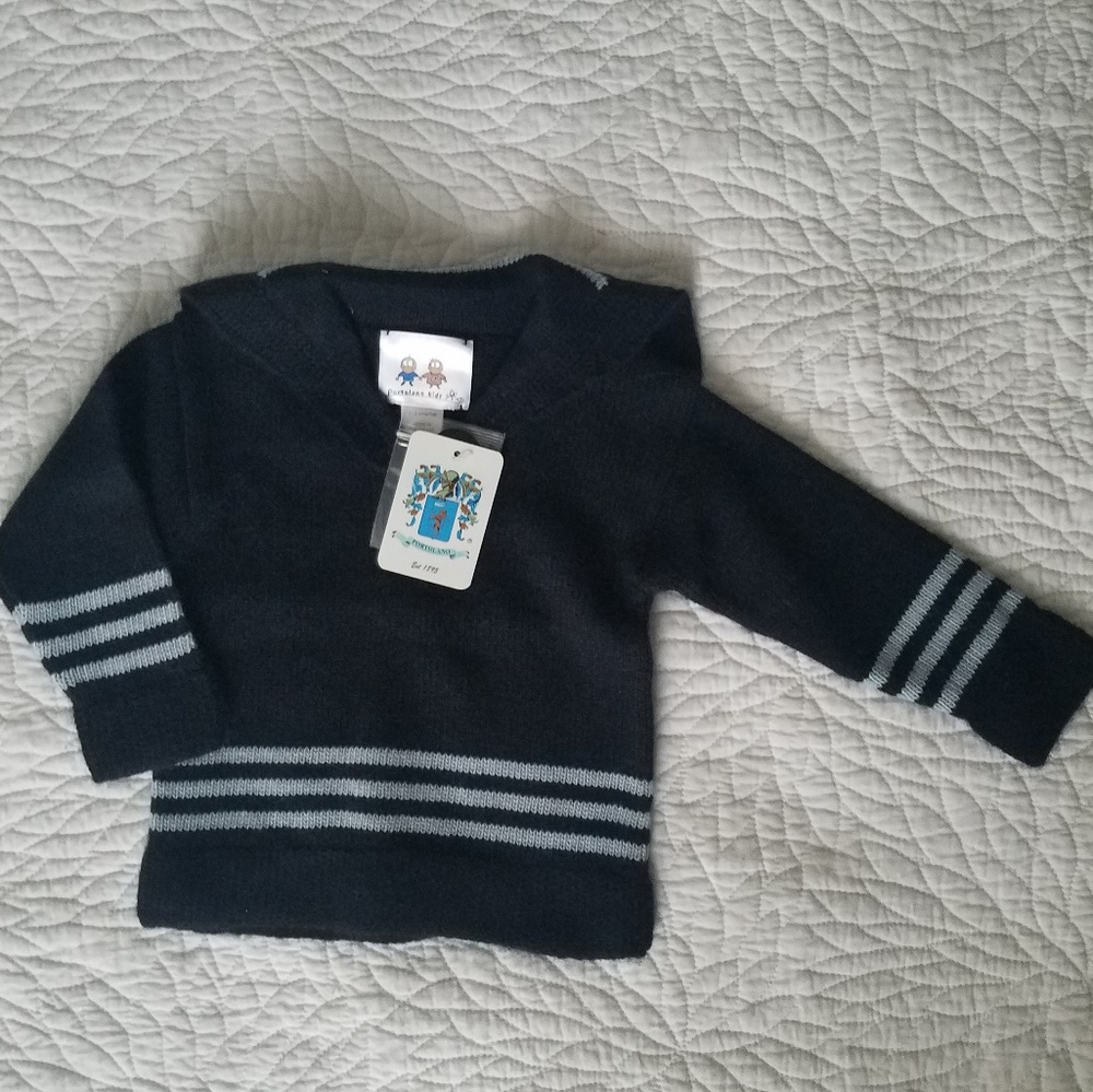 Portolano Kids 100% Cashmere NWT sweater 3-6months